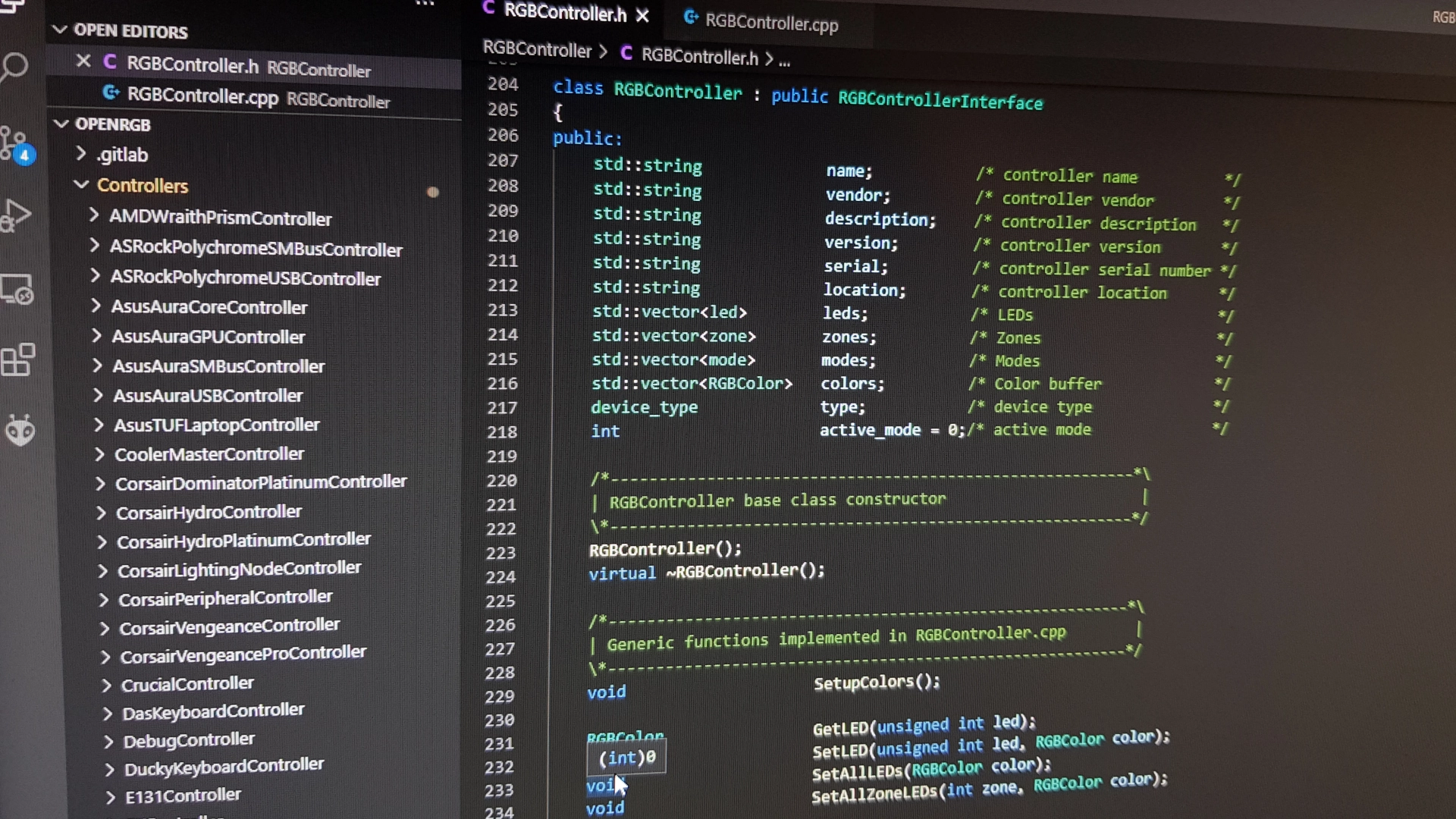 OpenRGB is open source software